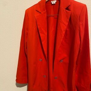 ASOS Bold Red Blazer / perfect for Valentine’s Day.